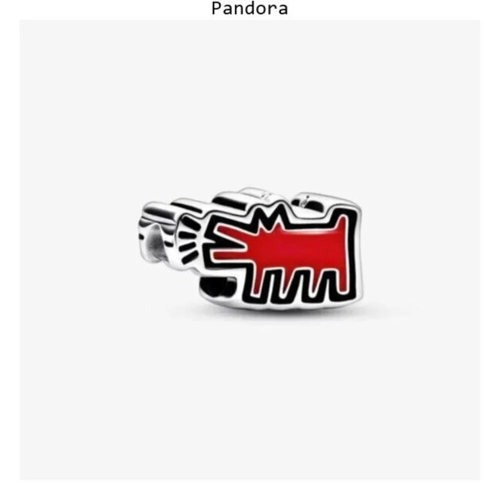 Pandora Keith Haring��? x Pandora Barking Dog Charm